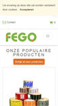 Mobile Screenshot of fego.be